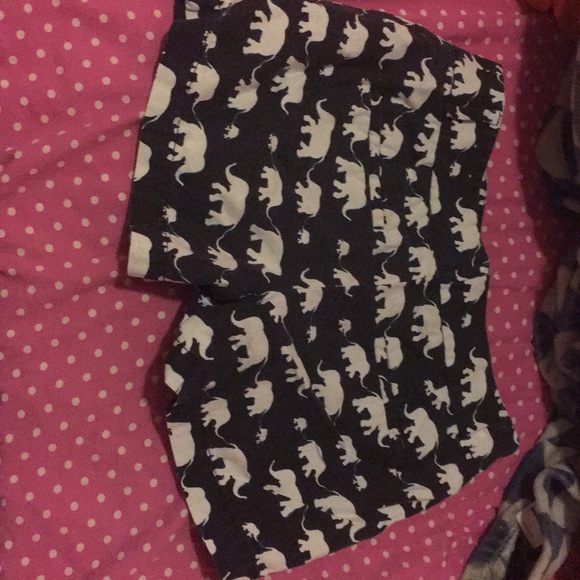 Loft Elephant Pattern Shorts - Picture 5 of 5